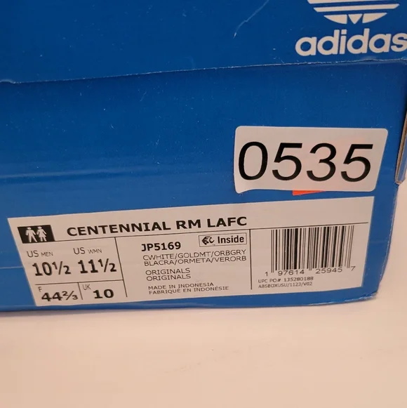 NIB LAFC Adidas Originals Centennial 85 Low Basketball Shoes Size Men 10.5 - Picture 9 of 16